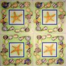 051 Muscheln - 3-lagig (braun) - Ambiente